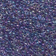 Miyuki seed beads 11/0 - Amethyst lined crystal ab 11-274
